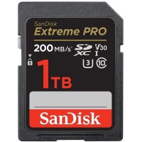 Карта памяти SanDisk Extreme Pro SDXC 1000 ГБ [SDSDXXD-1T00-GN4IN]
