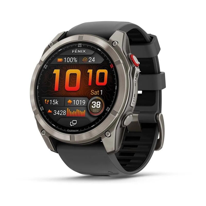 Часы Garmin Fenix 8 Pro 51mm Amoled Sapphire Titanium Graphite 010-03199-11