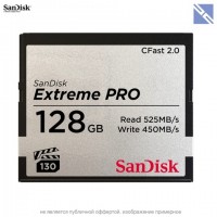 Карта памяти SanDisk Extreme PRO CFast 2.0 CFast 2.0 128 ГБ [SDCFSP-128G-G46D]