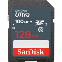 Карта памяти SanDisk Ultra SDXC 128 ГБ [SDSDUNR-128G-GN3IN]