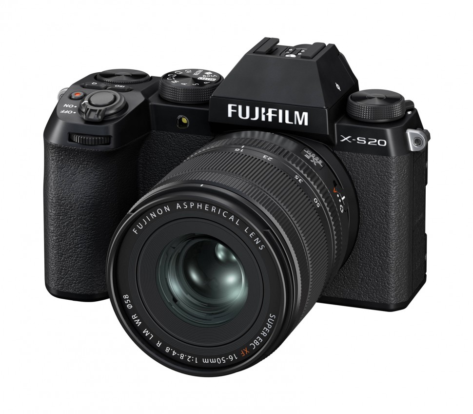 Fujifilm X-S20 Kit XF 16-50mm F2.8-4.8 Black