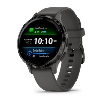 Часы Garmin Venu 3S Slate Pebble Gray 010-02785-00