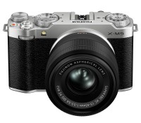 Беззеркальный фотоаппарат Fujifilm X-M5 Kit XC 15-45mm, серебристый