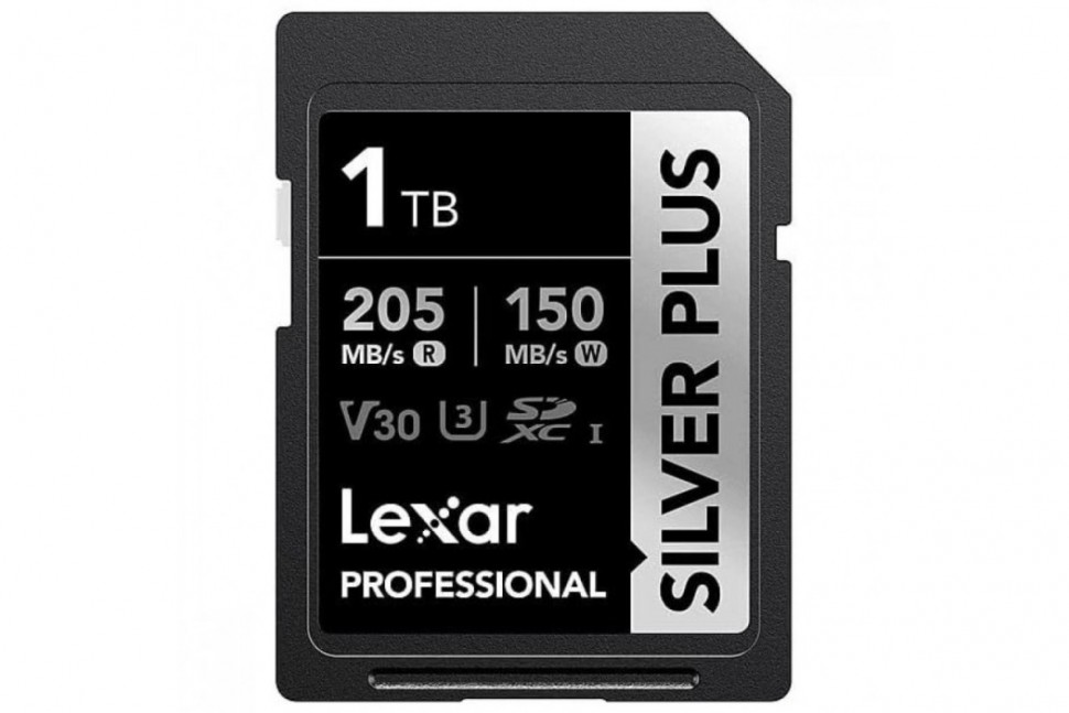 Карта памяти Lexar Professional Silver Plus SDXC 1TB