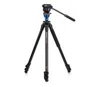 Штатив Benro Classic A1573F с видеоголовой S2PRO, клипсовые замки, алюминий