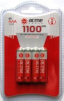 AcmePower 1100 mAh Ni-MH аккумулятор AAA-типа 4шт блистер