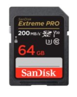 Карта памяти SanDisk SDXC 128Gb Extreme Pro - 200 MB/s UHS-I V30 U3
