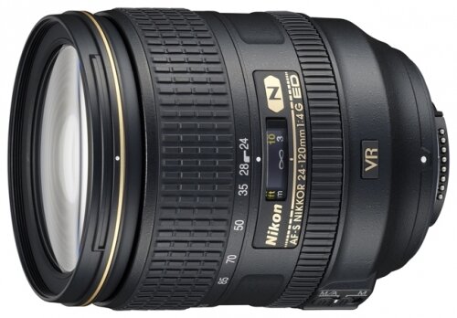 Объектив Nikon 24-120mm f/4G ED VR AF-S Nikkor  