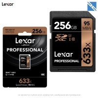 Карта памяти Lexar SDXC 256GB U1 667x Class10, шт