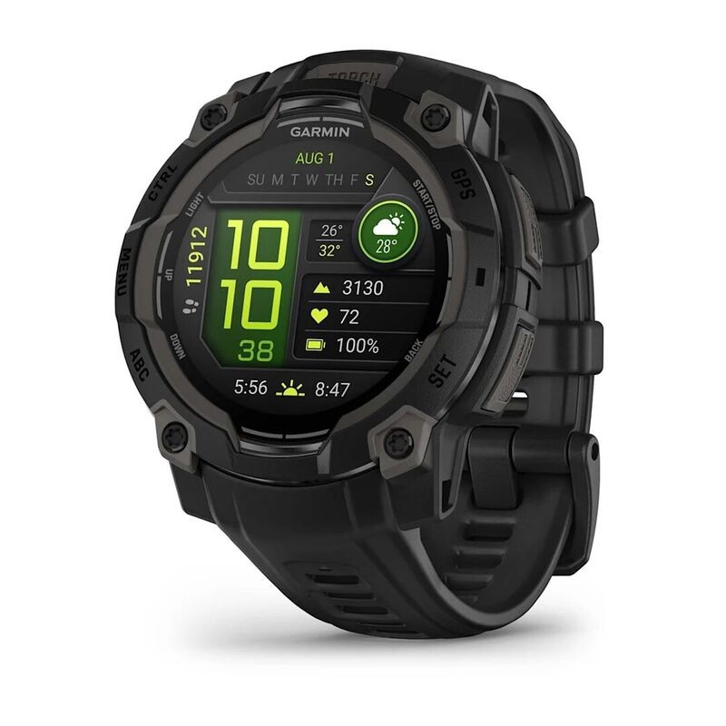 Часы Garmin Instinct 3 45 mm AMOLED Black 010-02936-00