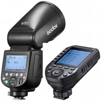 Вспышка накамерная Godox V1Pro C + XproIIC TTL для Canon