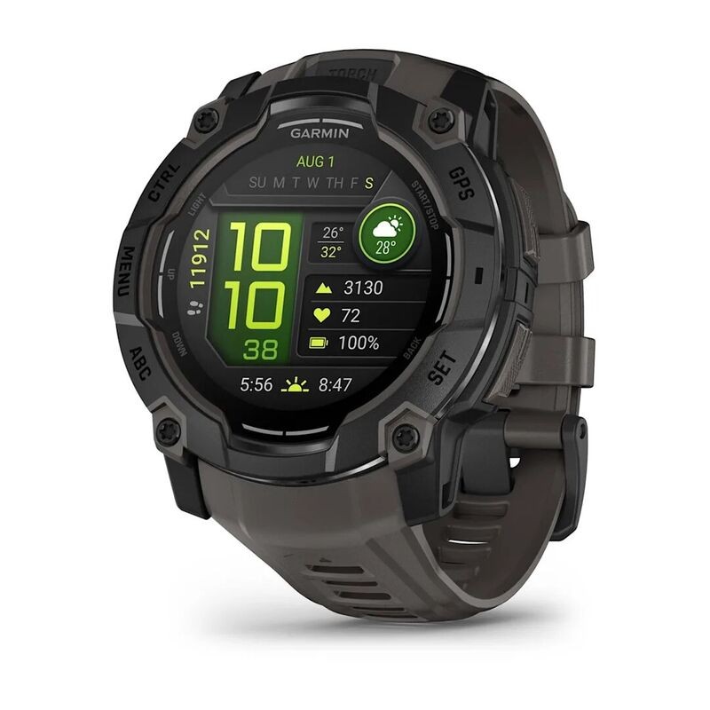 Часы Garmin Instinct 3 50 mm AMOLED Black 010-03020-00