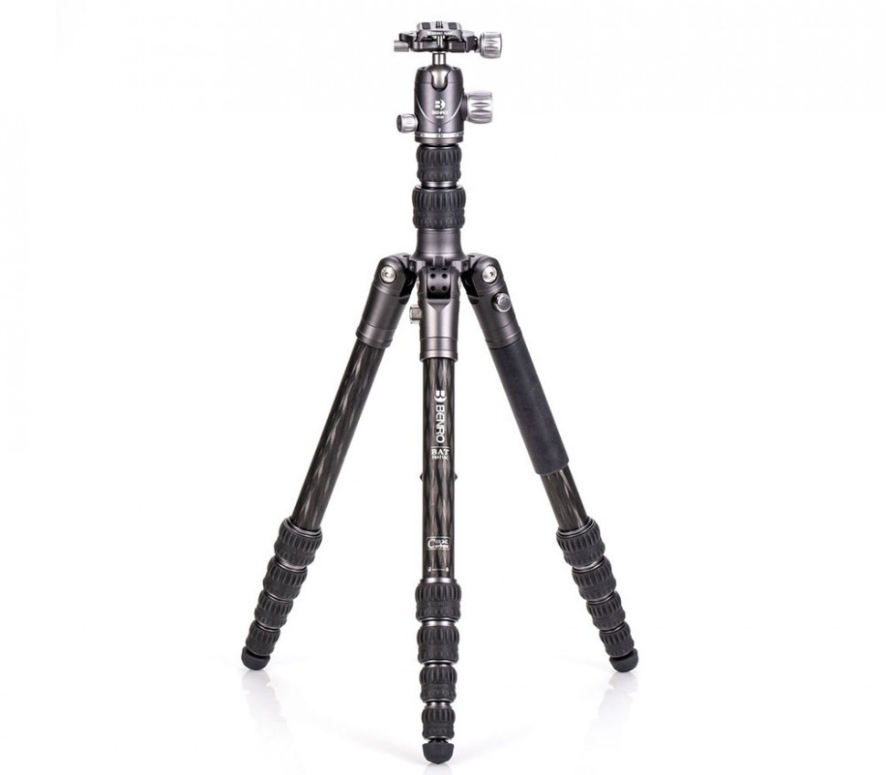 Штатив Benro Bat FBAT15C с головой VX20, цанговые замки, карбон