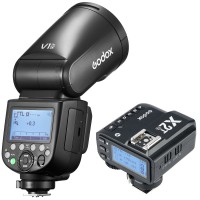 Вспышка накамерная Godox V1Pro N + X2T-N TTL для Nikon