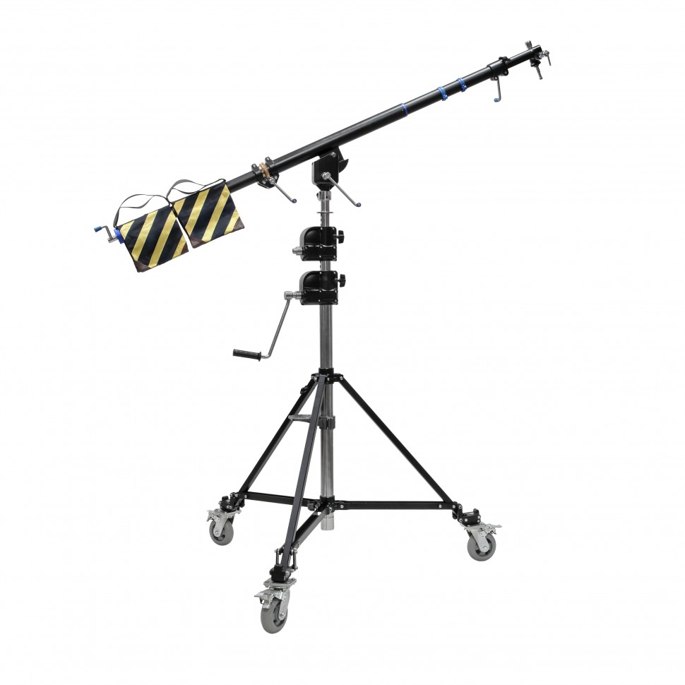 Стойка журавль GreenBean Titan PRO 368MB WIND-UP MEGA BOOM на колесах