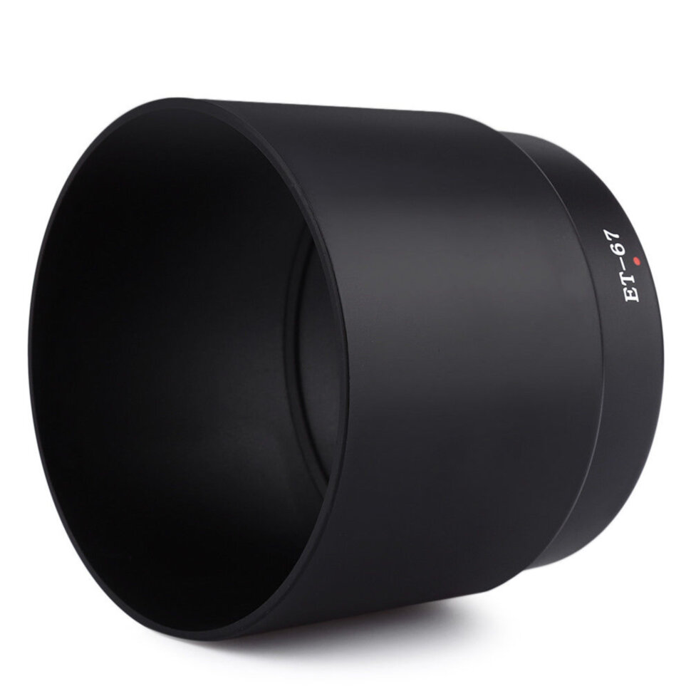 Круглая бленда Sunpak ET-67 для  объектива Canon EF  100 f/2.8 Macro USM 