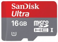 Карта памяти SanDisk Ultra microSDXC Class 10 UHS-I 80MB/s 128GB + SD adapter