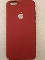 Чехол silicone case для Айфон 6S red